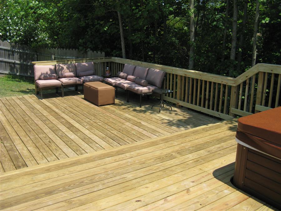 custom wood decks